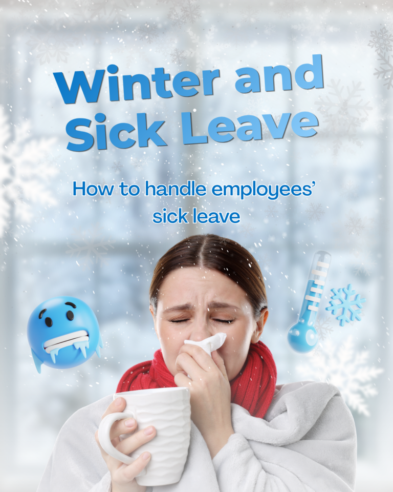 Read more about the article  Winter and sick leave 😞❄️🌨️